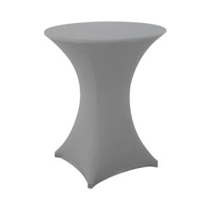 Housse de mange debout grise Ø 80cm